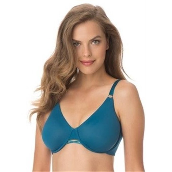 Comfort Choice Other - NWOT Comfort Choice 38C T-Shirt Bra Teal Blue Underwire 125239